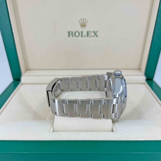 Rolex Replica Watch, Air-king, Black Arabic dial, 40mm, Oystersteel, Smooth, Oyster, 116900-0001