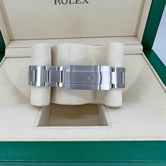 Rolex Replica Watch, Air-king, Black Arabic dial, 40mm, Oystersteel, Smooth, Oyster, 116900-0001