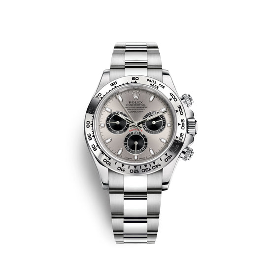 Rolex Replica Watch Cosmograph Daytona, 18k White Gold, 40mm, 116509-0072