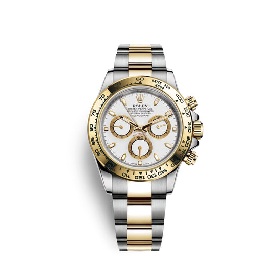 Rolex Replica Watch Cosmograph Daytona, 18k Yellow Gold and Stainless Steel, 40mm, 116503-0001