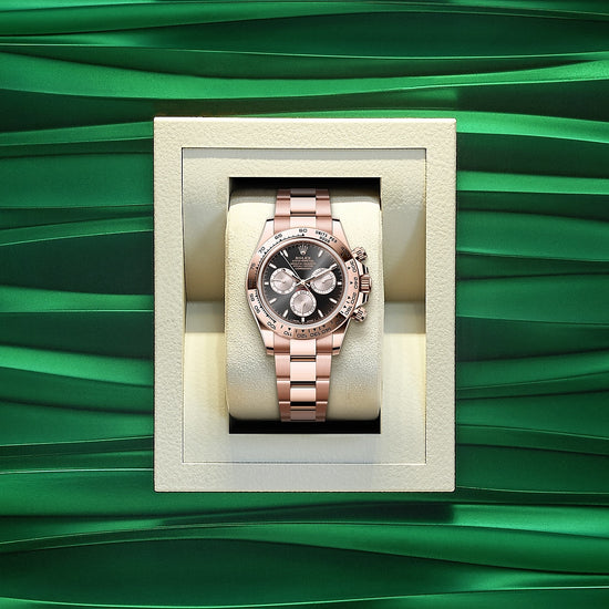 Rolex Replica Watch Cosmograph Daytona 40mm, 18k Everose Gold, 126505-0001