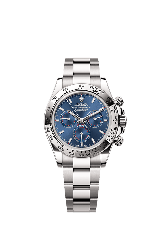 Rolex Replica Watch Cosmograph Daytona 40mm, 18k White Gold, 126509-0005