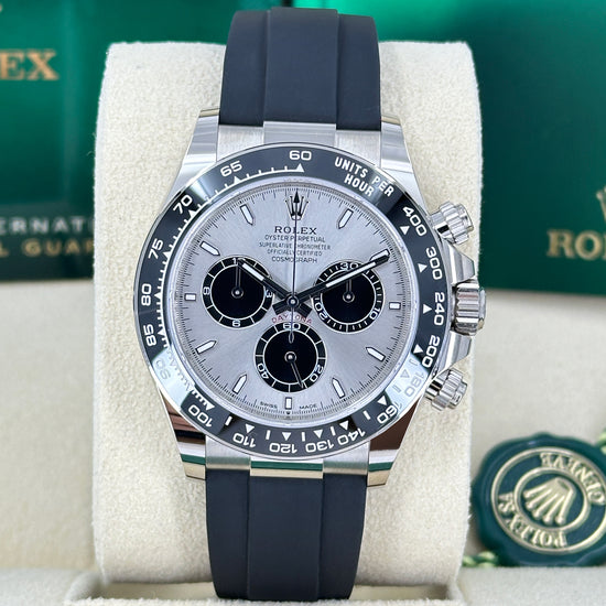 Rolex Replica Watch Cosmograph Daytona 40mm, 18k White Gold, 126519ln-0006