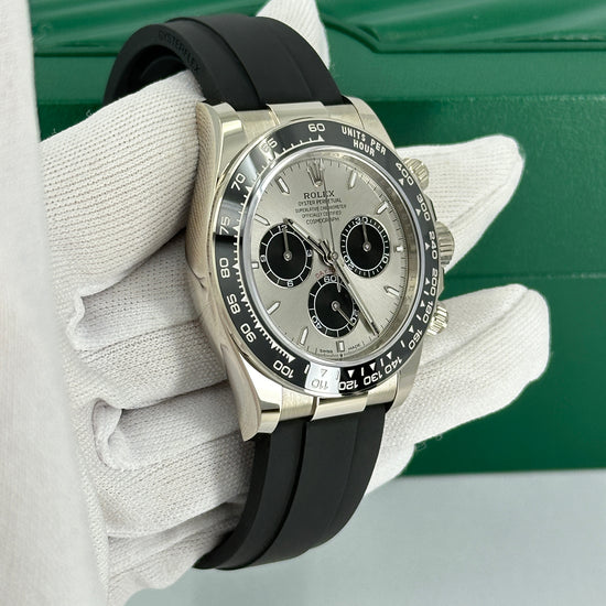 Rolex Replica Watch Cosmograph Daytona 40mm, 18k White Gold, 126519ln-0006