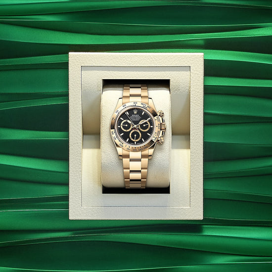 Rolex Replica Watch Cosmograph Daytona 40mm, 18k Yellow Gold, 126508-0004