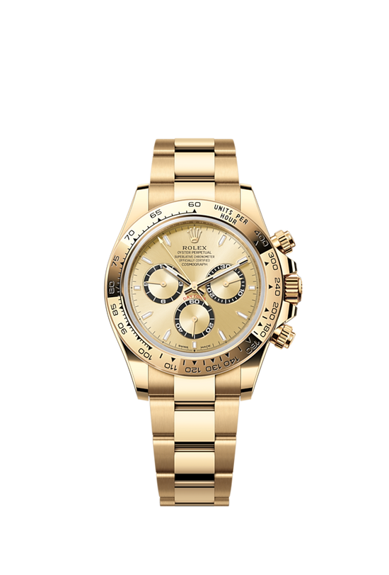 Rolex Replica Watch Cosmograph Daytona 40mm, 18k Yellow Gold, 126508-0005