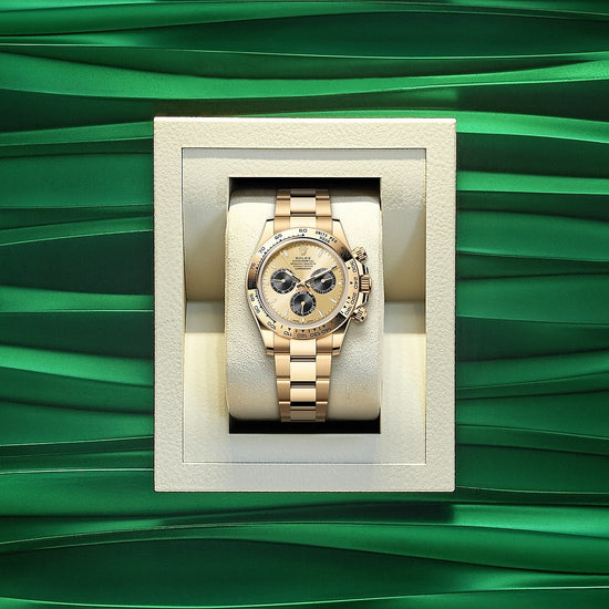 Rolex Replica Watch Cosmograph Daytona 40mm, 18k Yellow Gold, 126508-0006