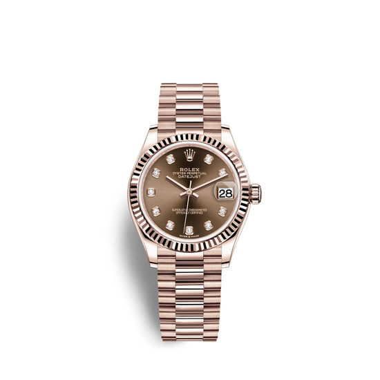 Rolex Replica Watch Datejust 31, 18k Everose Gold, 278275-0010