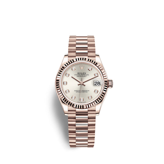 Rolex Replica Watch Datejust 31, 18k Everose Gold, 278275-0039