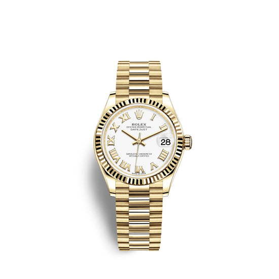 Rolex Replica Watch Datejust 31, 18k Yellow Gold, 278278-0020