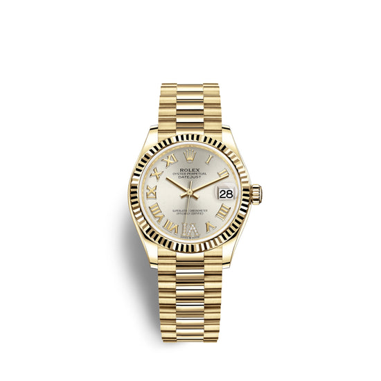 Rolex Replica Watch Datejust 31, 18k Yellow Gold, 278278-0028