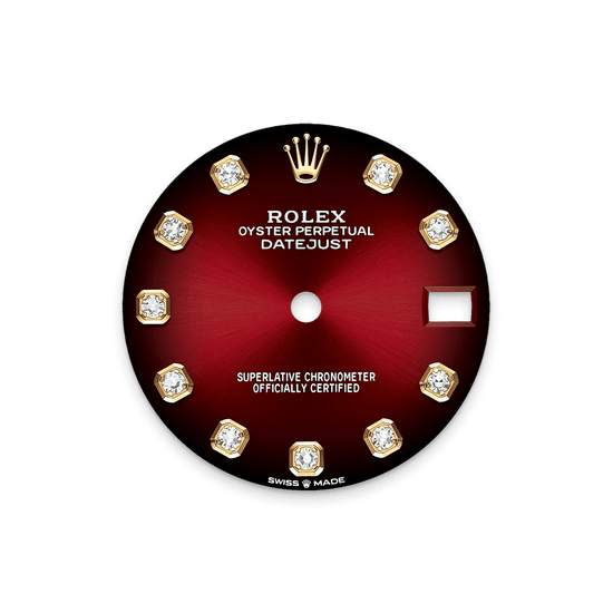 Rolex Replica Watch Datejust 31, 18k Yellow Gold, Diamond, 278288rbr-0041