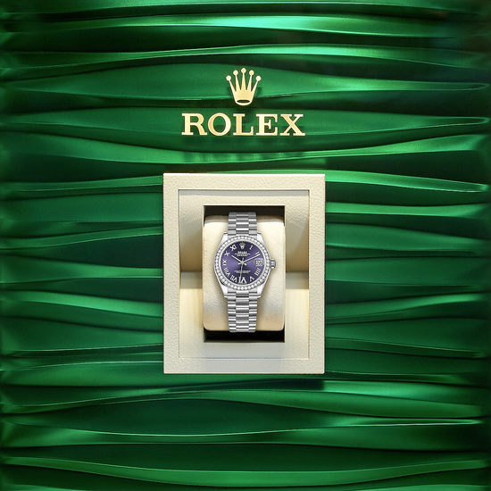 Rolex Replica Watch Datejust 31, 18kt White Gold, 278289RBR-0019