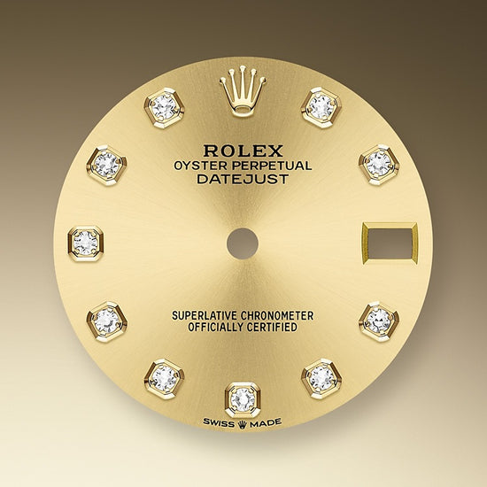 Rolex Replica Watch Datejust 31, 18kt Yellow Gold, 278288RBR-0005