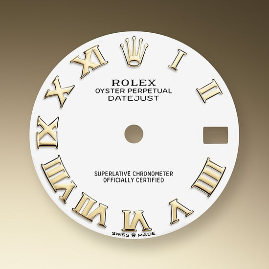 Rolex Replica Watch Datejust 31, 18kt Yellow Gold, 278288RBR-0009