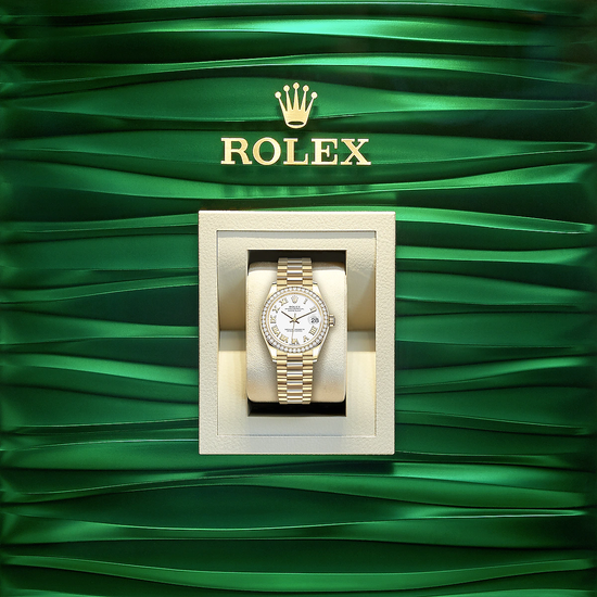 Rolex Replica Watch Datejust 31, 18kt Yellow Gold, 278288RBR-0009