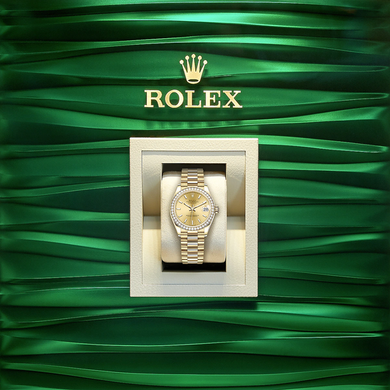 Rolex Replica Watch Datejust 31, 18kt Yellow Gold, 278288RBR-0022