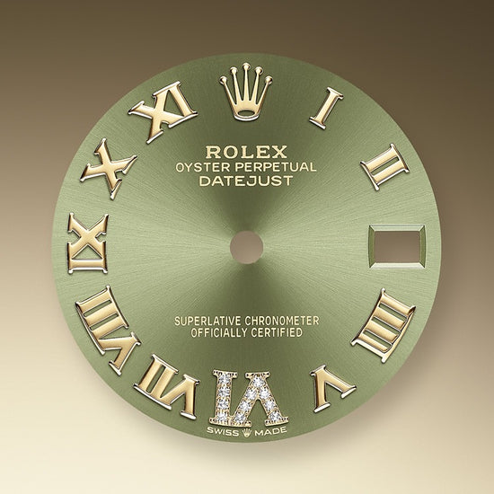 Rolex Replica Watch Datejust 31, 18kt Yellow Gold, 278288RBR-0024