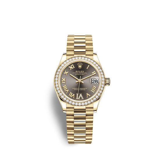 Rolex Replica Watch Datejust 31, 18kt Yellow Gold, 278288RBR-0026