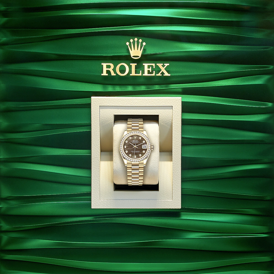 Rolex Replica Watch Datejust 31, 18kt Yellow Gold, 278288RBR-0032