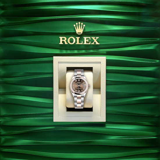 Rolex Replica Watch Datejust 31, Oyster, Oystersteel and Everose gold, 278241-0003