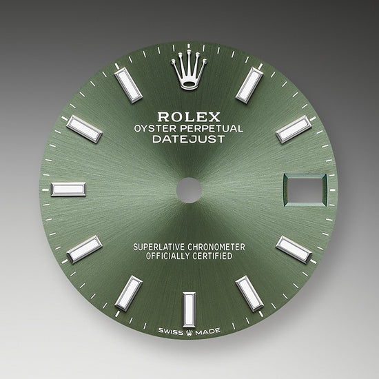 Rolex Replica Watch Datejust 31, Oystersteel, 18kt White Gold and diamonds, 278384RBR-0022