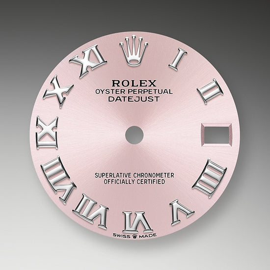 Rolex Replica Watch Datejust 31, Oystersteel, 18kt White Gold and diamonds, 278384RBR-0024