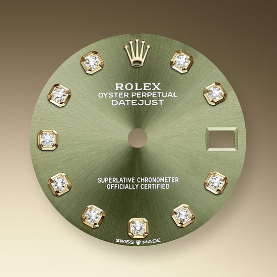 Rolex Replica Watch Datejust 31, Oystersteel, 18kt Yellow Gold and diamonds, 278343RBR-0029