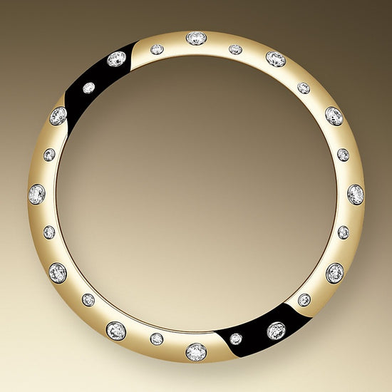 Rolex Replica Watch Datejust 31, Oystersteel, 18kt Yellow Gold and diamonds, 278343RBR-0030