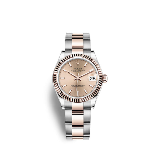 Rolex Replica Watch Datejust 31, Oystersteel and 18k Everose Gold, 278271-0009