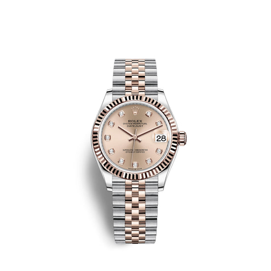 Rolex Replica Watch Datejust 31, Oystersteel and 18k Everose Gold, 278271-0024