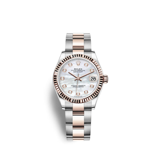 Rolex Replica Watch Datejust 31, Oystersteel and 18k Everose Gold, 278271-0025