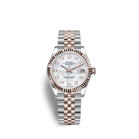 Rolex Replica Watch Datejust 31, Oystersteel and 18k Everose Gold, 278271-0026