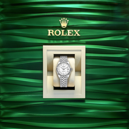 Rolex Replica Watch Datejust 31, Oystersteel and 18k White Gold, 278274-0010