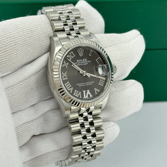 Rolex Replica Watch Datejust 31, Oystersteel and 18k White Gold, 278274-0028