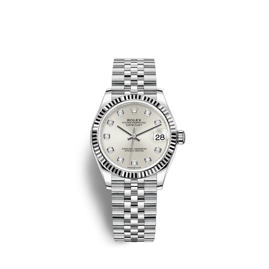 Rolex Replica Watch Datejust 31, Oystersteel and 18k White Gold, 278274-0030