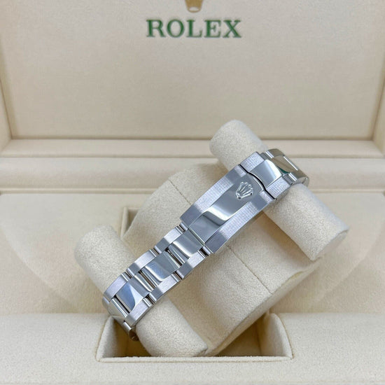 Rolex Replica Watch Datejust 31, Oystersteel and 18k White Gold with Diamonds, Pink Roman dial, 31mm, Fluted, Oyster, 278274-0023