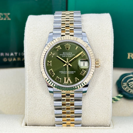 Rolex Replica Watch Datejust 31, Oystersteel and 18k Yellow Gold, 278273-0016