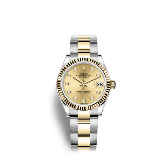 Rolex Replica Watch Datejust 31, Oystersteel and 18k Yellow Gold, 278273-0025