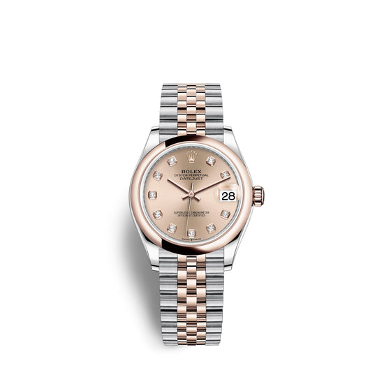 Rolex Replica Watch Datejust 31, Oystersteel and Everose gold, 278241-0024