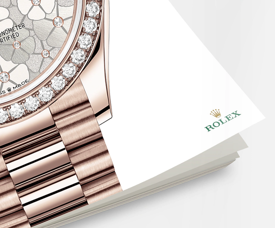 Rolex Replica Watch Datejust 31mm, 18k Everose Gold and Diamonds, 278285rbr-0036
