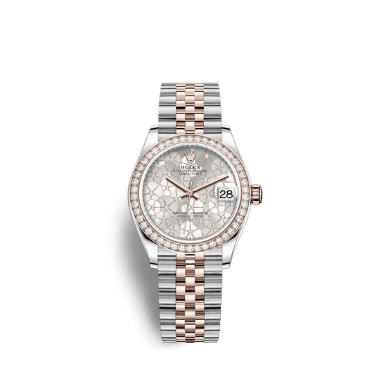 Rolex Replica Watch Datejust 31mm, Oystersteel and 18k Everose Gold, 278381rbr-0032