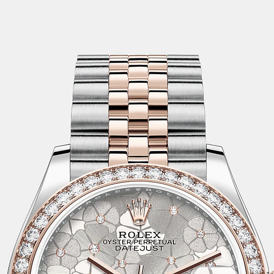 Rolex Replica Watch Datejust 31mm, Oystersteel and 18k Everose Gold, 278381rbr-0032