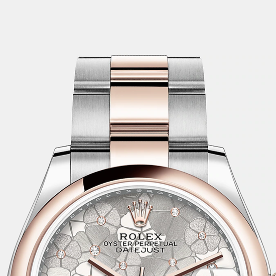 Rolex Replica Watch Datejust 31mm, Oystersteel and 18k Everose Gold and Diamonds, 278241-0031