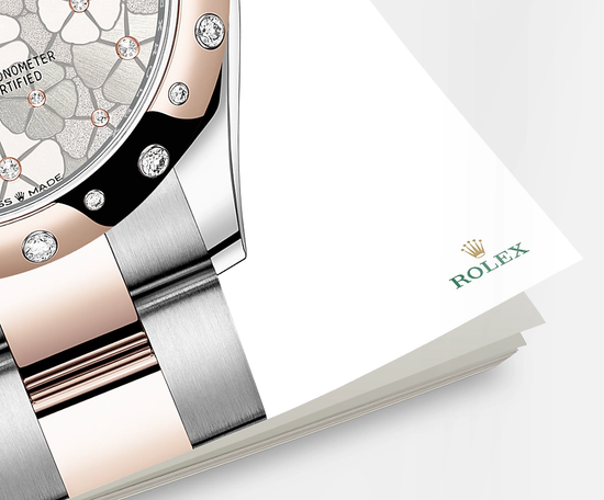 Rolex Replica Watch Datejust 31mm, Oystersteel and 18k Everose Gold with Diamonds, 278341rbr-0031