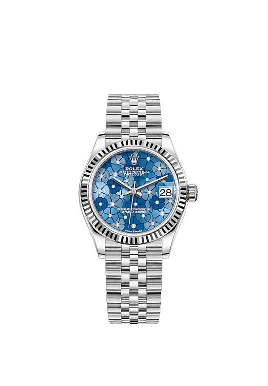 Rolex Replica Watch Datejust 31mm, Oystersteel and 18k White Gold and Diamonds, 278274-0036