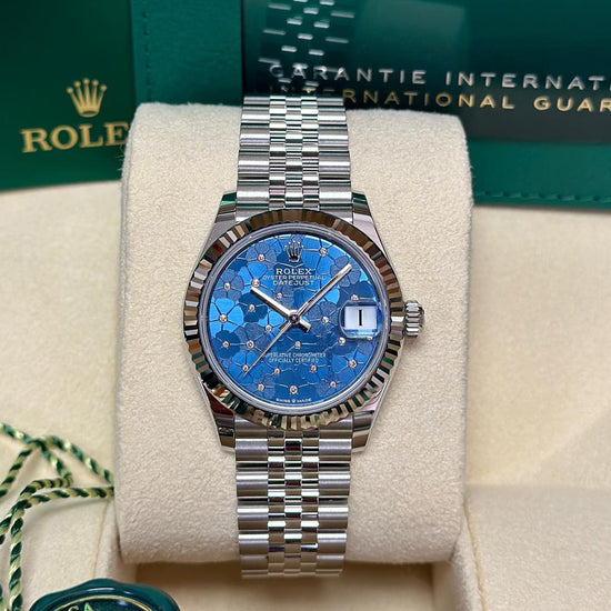 Rolex Replica Watch Datejust 31mm, Oystersteel and 18k White Gold and Diamonds, 278274-0036