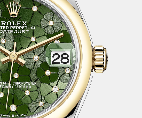 Rolex Replica Watch Datejust 31mm, Oystersteel and 18k Yellow Gold and Diamonds, 278243-0031