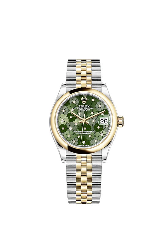 Rolex Replica Watch Datejust 31mm, Oystersteel and 18k Yellow Gold and Diamonds, 278243-0032