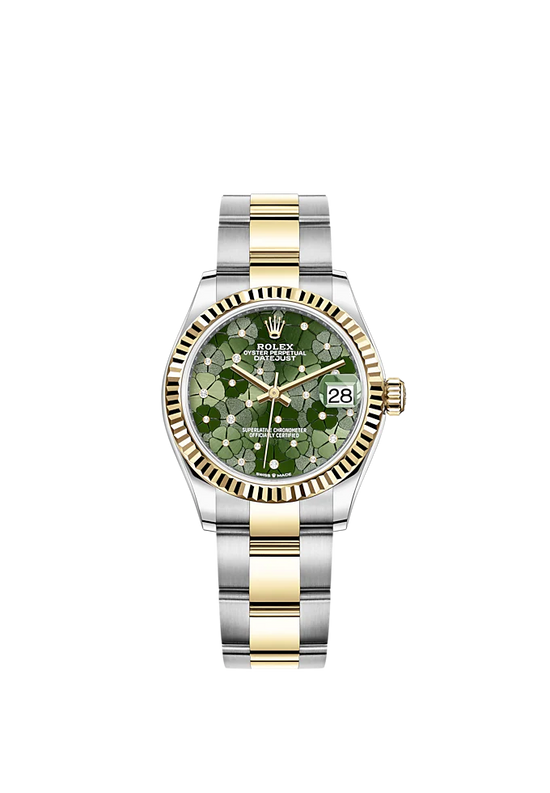 Rolex Replica Watch Datejust 31mm, Oystersteel and 18k Yellow Gold and Diamonds, 278273-0031